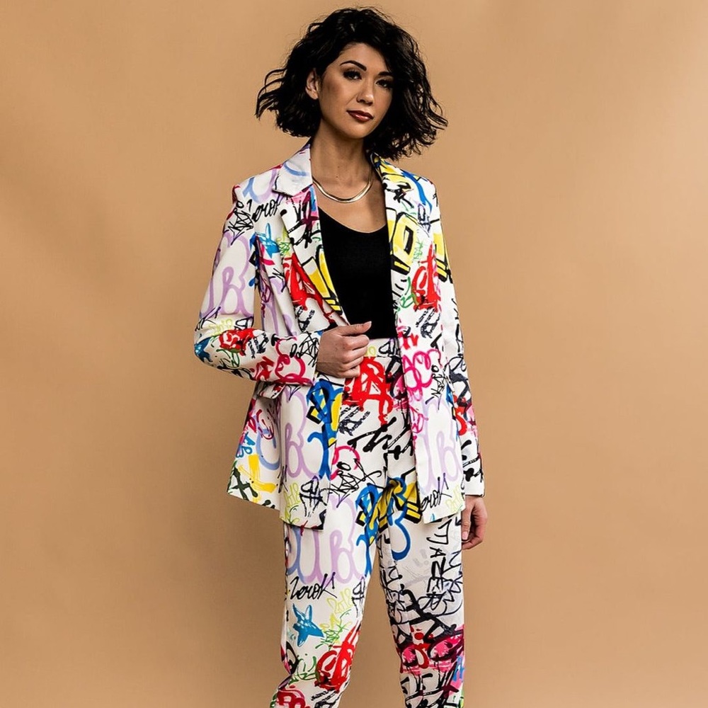 Dressed in Lala Bo$$y Blazer SET - NWT